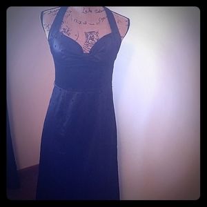 Black cocktail dress